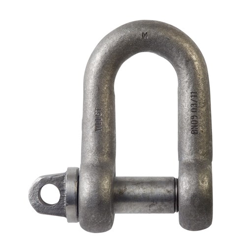 SHACKLE D BLACK M10 X 13 GRADE M (WLL 0.5 T)